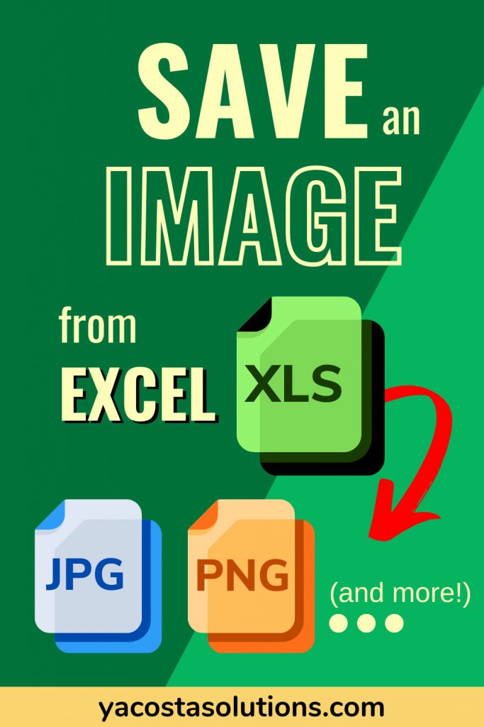 how-to-save-an-image-from-excel-video-tutorial