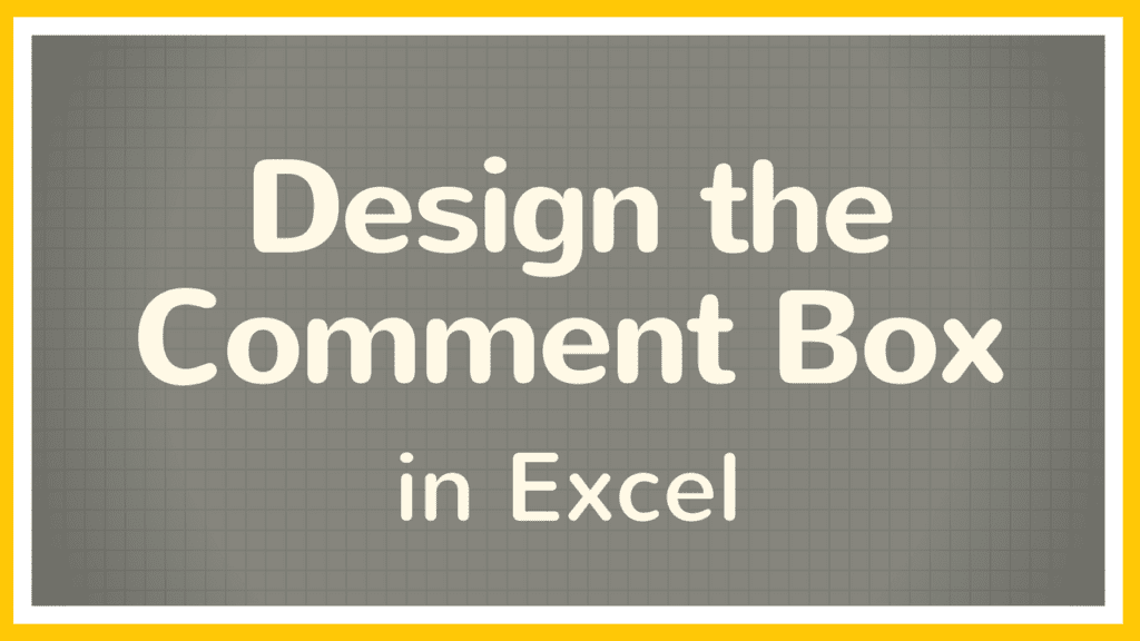 Customize Your Excel Archives - Excel Tutorials by Y. Acosta