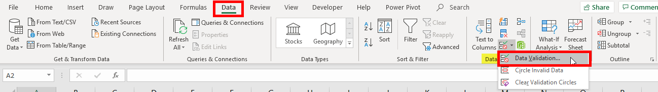 3 Steps - Apply Multiple Data Validation to Same Cells in Excel ...