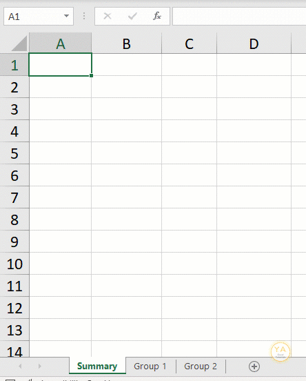 Paste Named Range in Excel example
