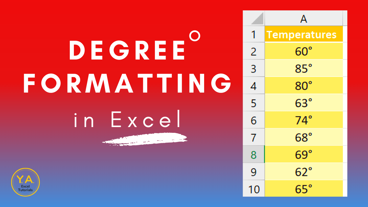 how-to-add-degree-formatting-in-excel