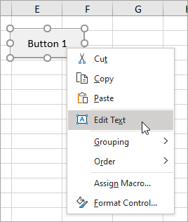 Edit Form Control Text