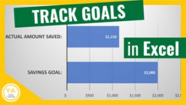 How to Make a Simple Goal Tracker in Excel (+ video tutorial) How to Track Goals in Excel - Featured Image